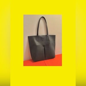 SALE * NEW Dark Blue Grey ROOTS Tote Bag